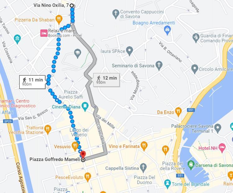 Appartamento Con Ac-Wi-Fi- Centro A 7 Min Savona Eksteriør bilde
